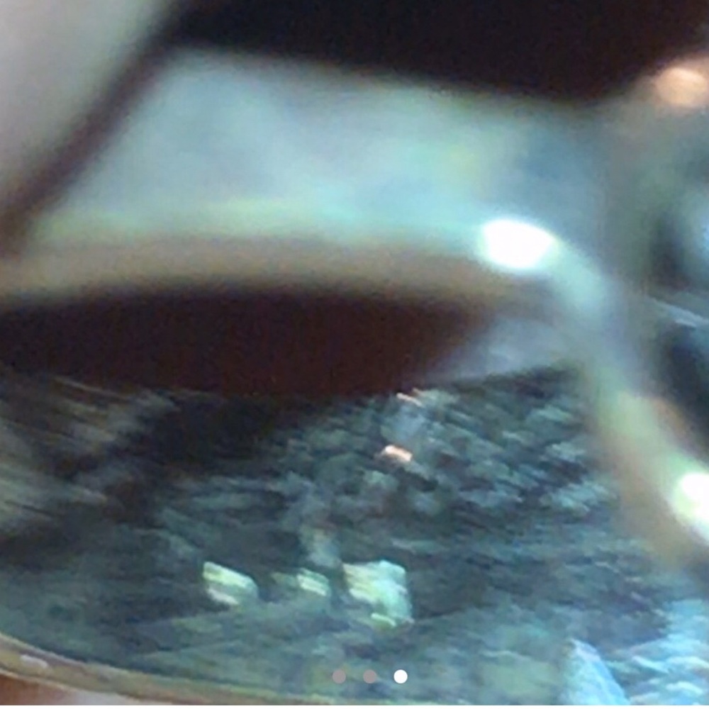 HUGE NEW Malachite and Sterling Silver Ring 7 - Picture 3 of 3